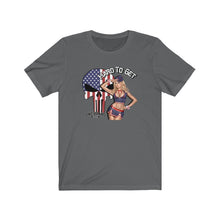 Load image into Gallery viewer, Hard To Get Nose Art Unisex Tee
