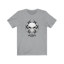 Load image into Gallery viewer, One Bravo Tribal Skull Logo Unisex Tee
