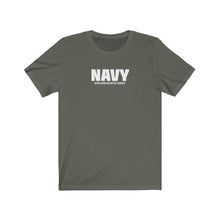 Load image into Gallery viewer, NAVY Acronym Unisex Tee
