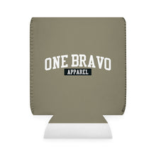 Load image into Gallery viewer, Digital Camo Clay Can Cooler Sleeve/ White One Bravo Logo
