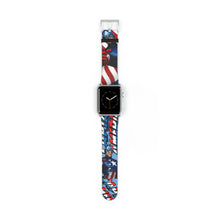 Load image into Gallery viewer, Captain America Apple Watch Band
