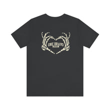 Load image into Gallery viewer, Skeleton Hand Heart Unisex Tee
