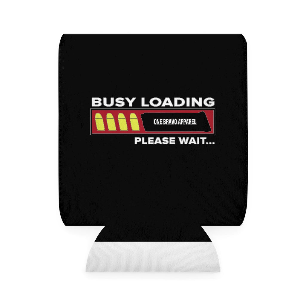 Busy Loading Can Cooler Sleeve