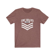 Load image into Gallery viewer, One Bravo Sgt. Logo Unisex Tee
