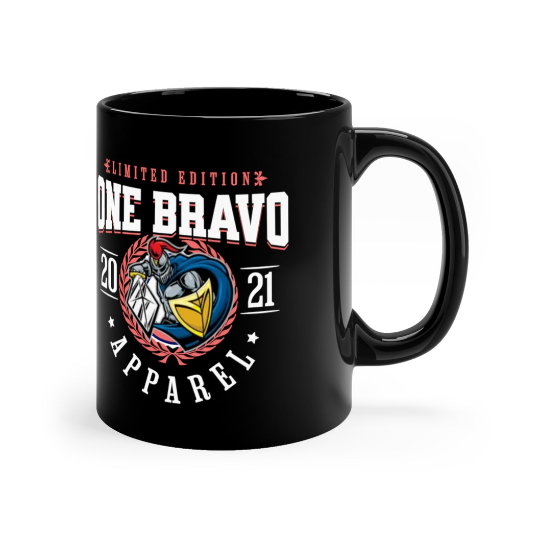 One Bravo Limited Edition #10 Ceramic Black Mug