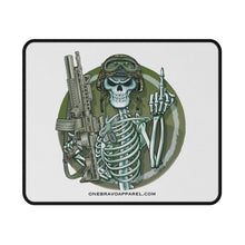 Load image into Gallery viewer, Skeleton Middle Finger Mouse Pad
