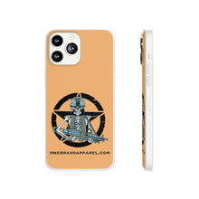 Load image into Gallery viewer, One Bravo Skeleton Flexi Phone Case
