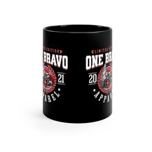 Load image into Gallery viewer, One Bravo Limited Edition #2 Ceramic Black Mug
