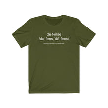 Load image into Gallery viewer, Defense Definition Unisex Tee
