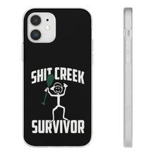 Load image into Gallery viewer, Shit Creek Survior Flexi Phone Cases
