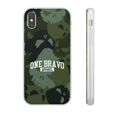 Load image into Gallery viewer, One Bravo Skull #3 Flexi Phone Case
