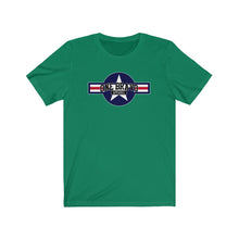 Load image into Gallery viewer, One Bravo Air Force Roundel Logo Unisex Tee
