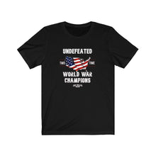 Load image into Gallery viewer, Undefeated World War Champions Unisex Tee
