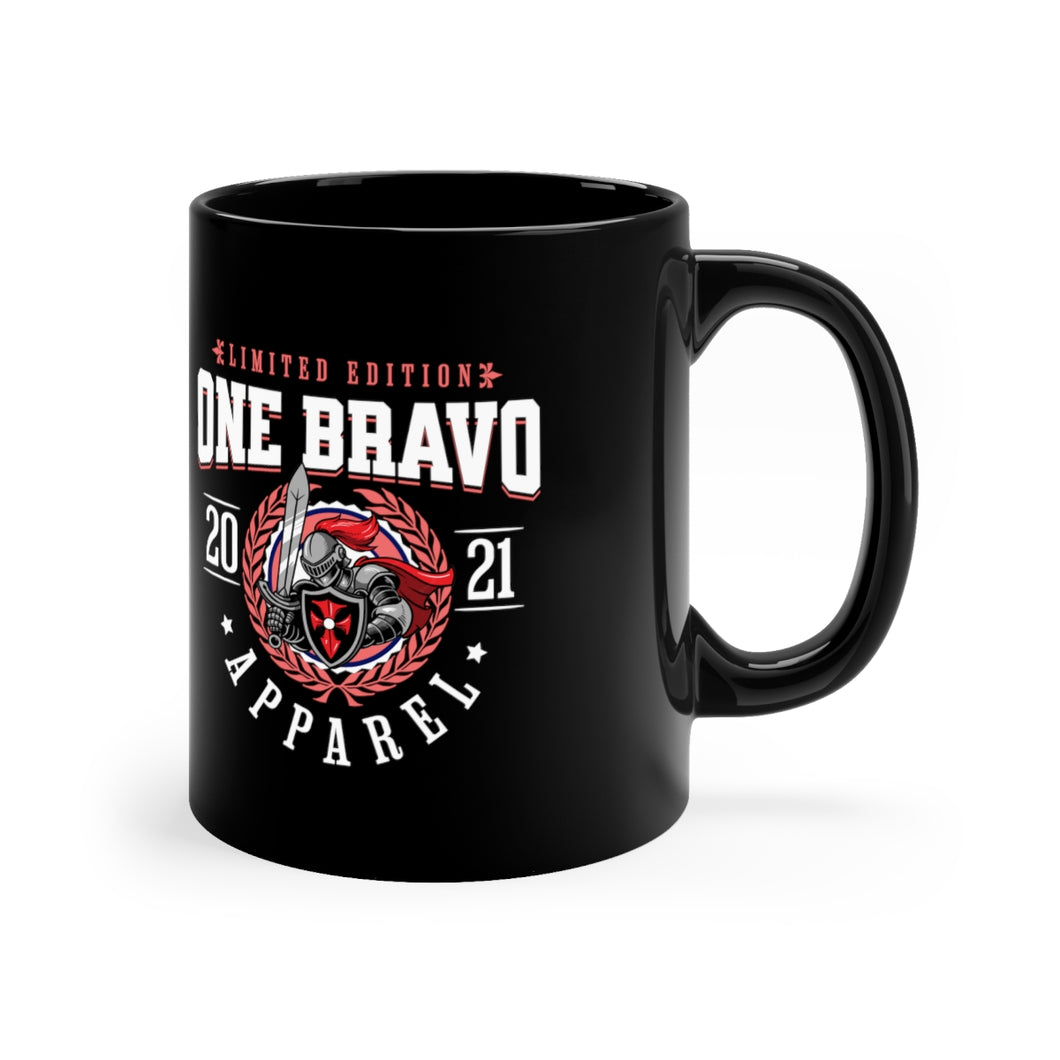 One Bravo Limited Edition #2 Ceramic Black Mug