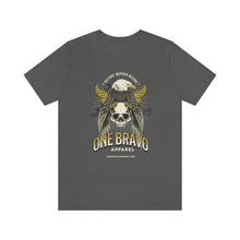 Load image into Gallery viewer, One Bravo Skull/Eagle Logo Unisex Tee
