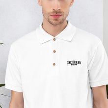 Load image into Gallery viewer, One Bravo Logo Embroidered Polo Shirt
