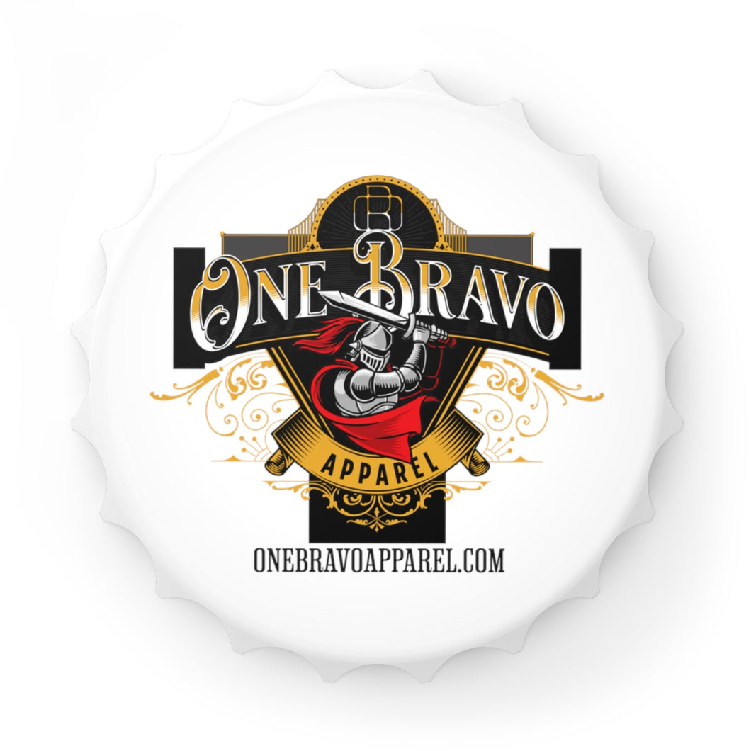One Bravo Knight Logo #3 Bottle Opener