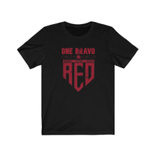 Load image into Gallery viewer, One Bravo RED Unisex Tee
