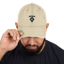 Load image into Gallery viewer, One Bravo Logo Spec 4 Distressed Hat
