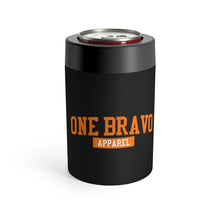 Load image into Gallery viewer, Orange One Bravo Logo Can Holder
