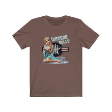 Load image into Gallery viewer, Diamond Dolly Nose Art Unisex Tee
