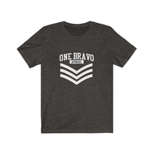 Load image into Gallery viewer, One Bravo Sgt. Logo Unisex Tee
