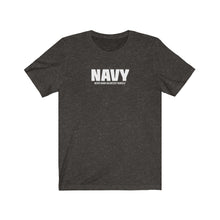 Load image into Gallery viewer, NAVY Acronym Unisex Tee
