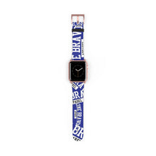 Load image into Gallery viewer, Blue One Bravo Apple Watch Band
