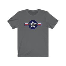 Load image into Gallery viewer, One Bravo Air Force Roundel Logo Unisex Tee

