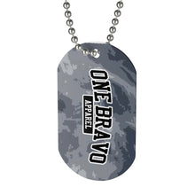 Load image into Gallery viewer, Abstract One Bravo Camo Dog Tag
