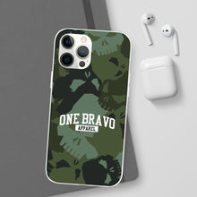 Load image into Gallery viewer, One Bravo Skull #3 Flexi Phone Case
