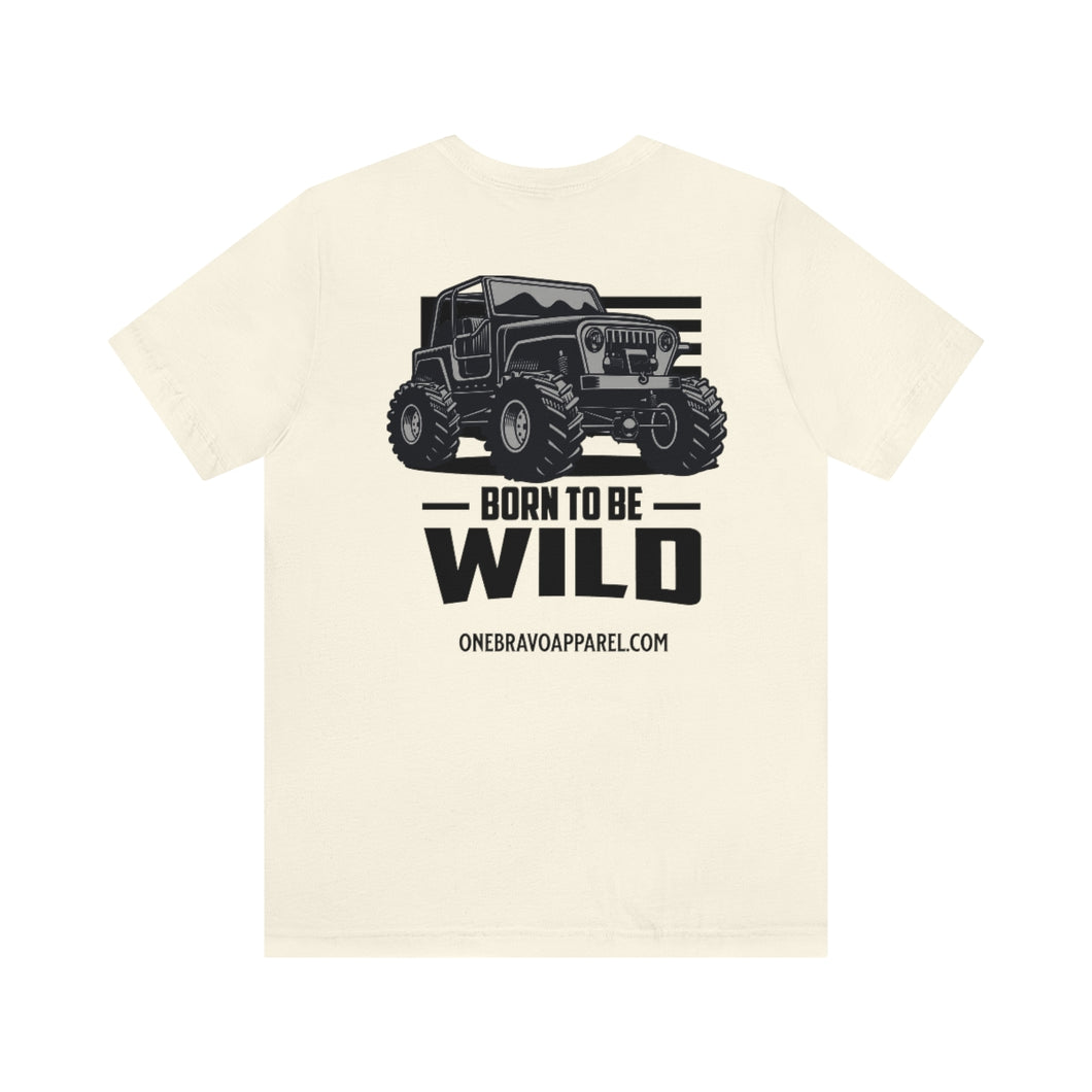 Jeep- Born To Be Wild Unisex Tee