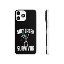 Load image into Gallery viewer, Shit Creek Survior Flexi Phone Cases
