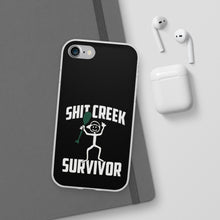 Load image into Gallery viewer, Shit Creek Survior Flexi Phone Cases
