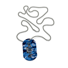 Load image into Gallery viewer, Blue Camo One Bravo Dog Tag
