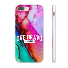 Load image into Gallery viewer, One Bravo Marble Flexi Phone Case
