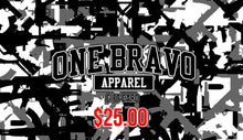 Load image into Gallery viewer, One Bravo Apparel Gift Card
