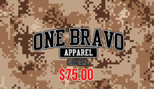 Load image into Gallery viewer, One Bravo Apparel Gift Card
